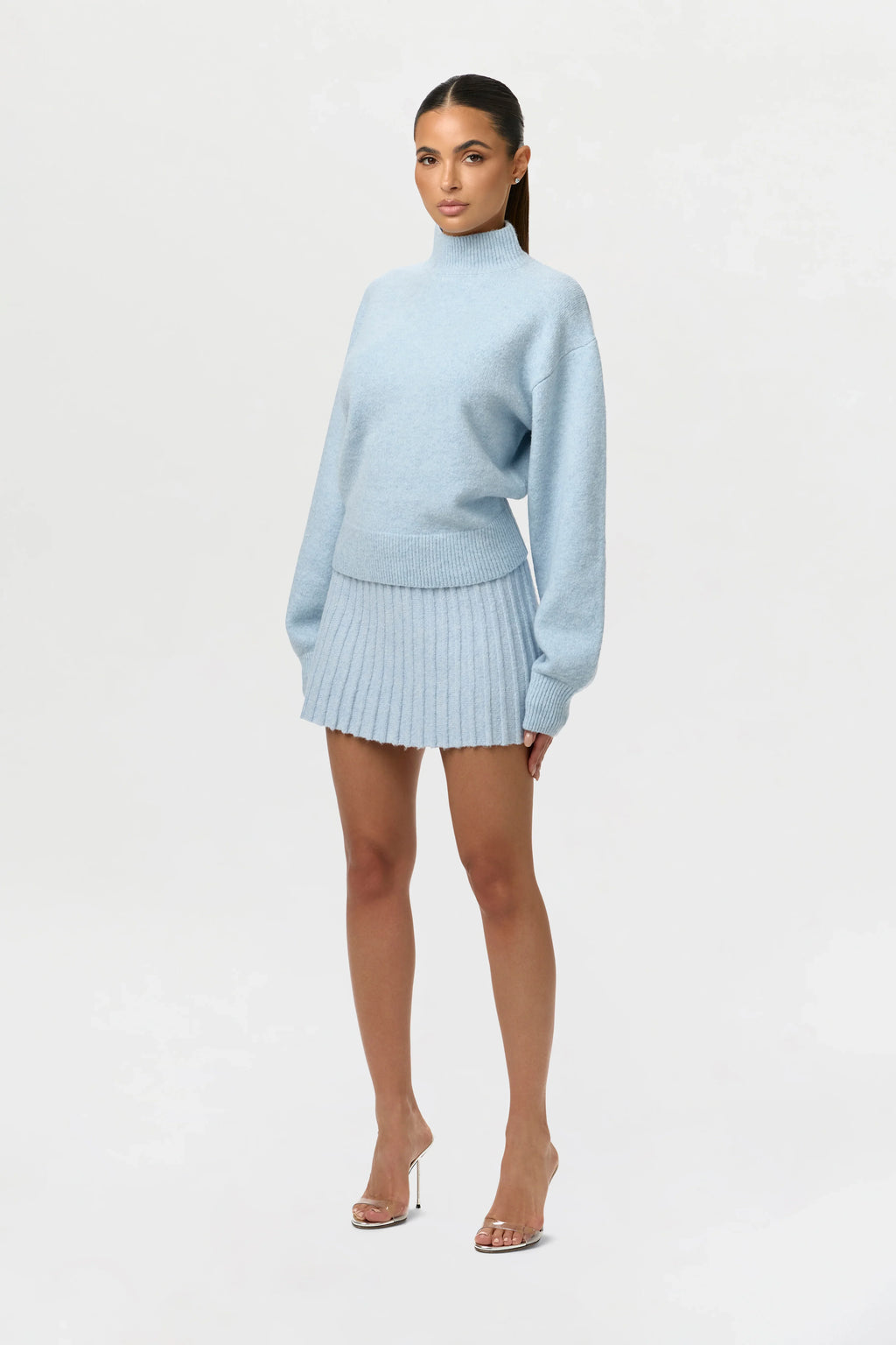 Knit Turtleneck Sweater