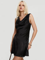 Old Money Mini Dress Black