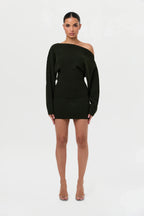 Knit Sweater Mini Skirt