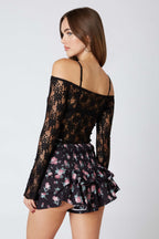Ruffle Floral Skort
