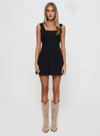 Dasha Mini Dress Black Petite