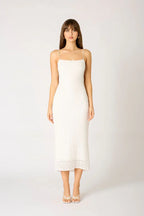 Textured Midi Dress