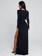 SOLVIA MAXI DRESS BLACK