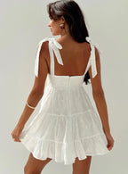 Galvis Mini Dress White