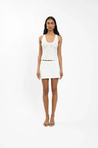 Mini Skirt | White