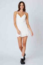 Open Back Mini Dress