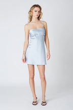 Satin Cami Mini Dress