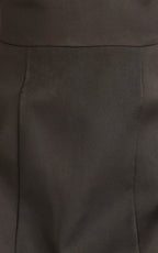 Benson Mini Dress - Sweetheart Fit And Flare Tulip Dress in Black