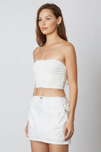 Nylon Cargo Skirt