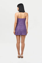 Sequin Thin Strap Mini Dress