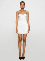 Wayzer Mini Dress White