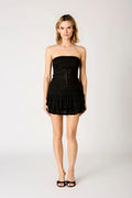 Smocked Tiered Mini Skort
