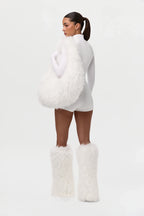 Faux Fur Plush Shoulder Bag