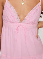 Nicoletta Mini Dress Light Pink Petite