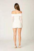 Off Shoulder Long Sleeve