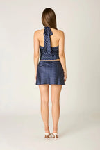 Polka Dot Mini Skirt