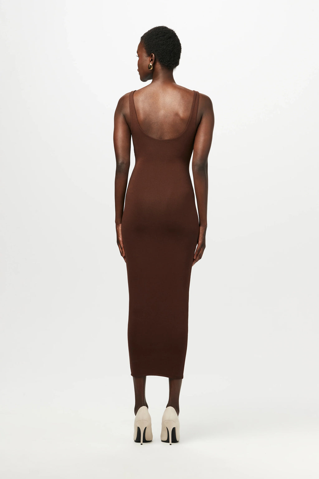 NW Sculpt Tank Midi Dress