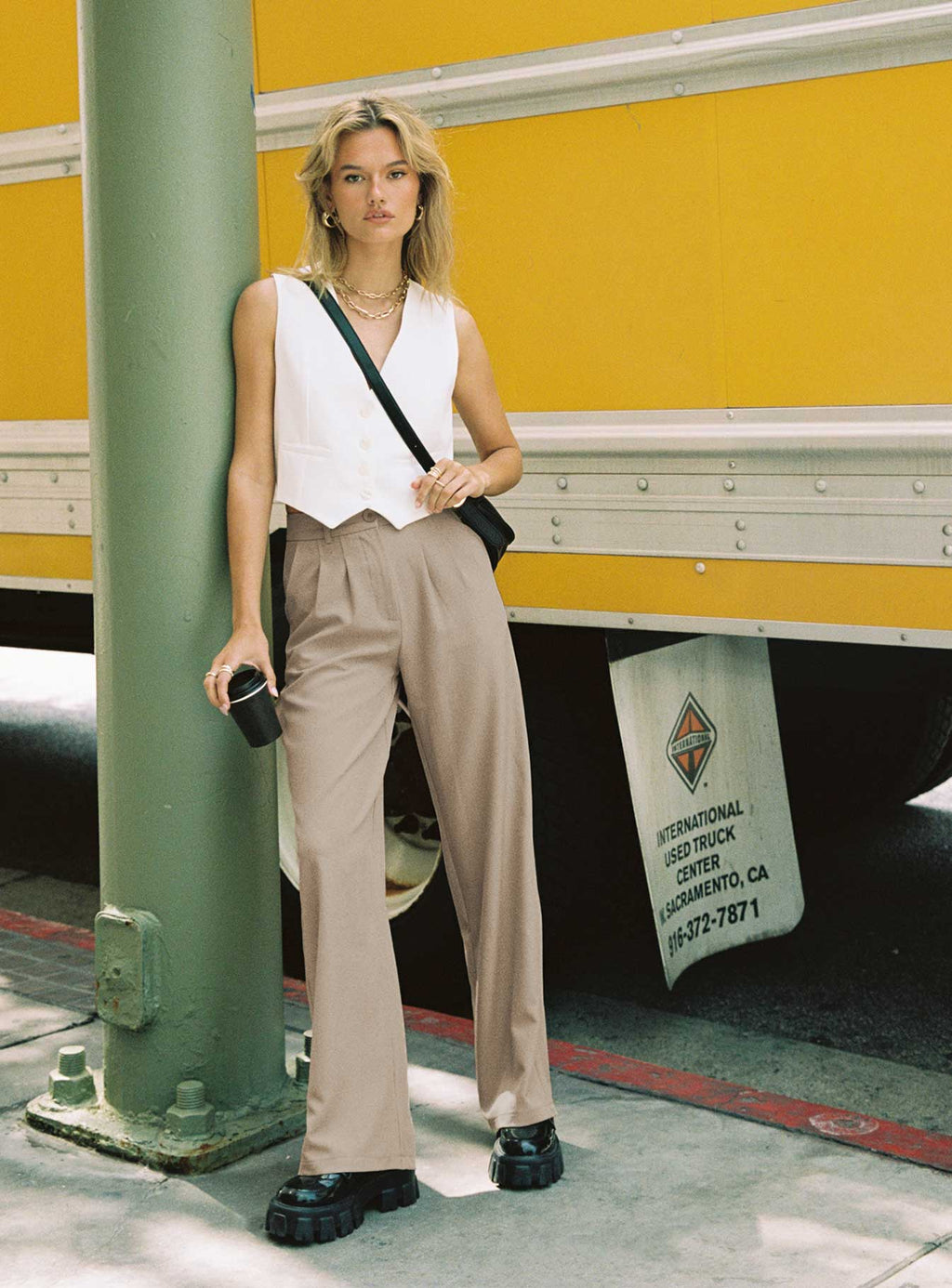 Archer Black Tailored Pants – Lower Impact Sustainable Essential