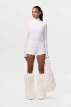 Faux Fur Plush Shoulder Bag
