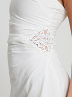 Doiley Moiley Mini Dress White