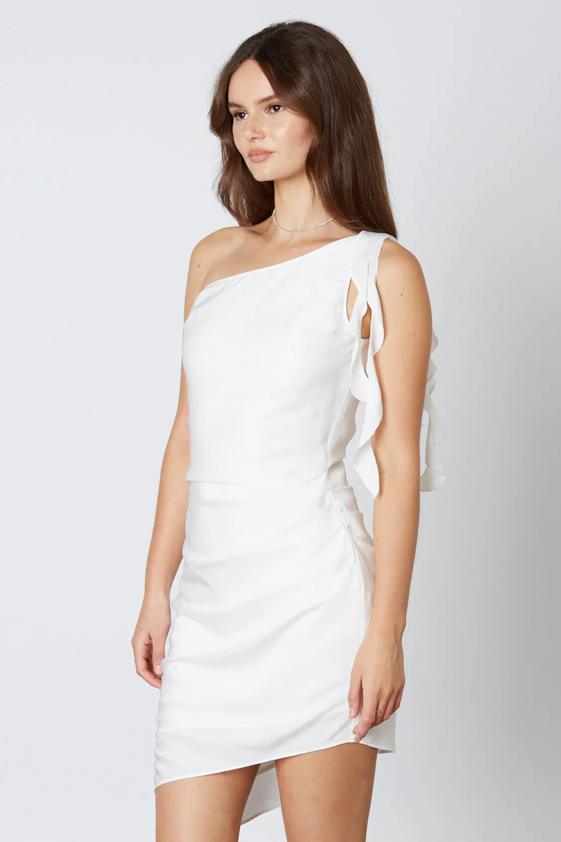 Ruffle Mini Dress