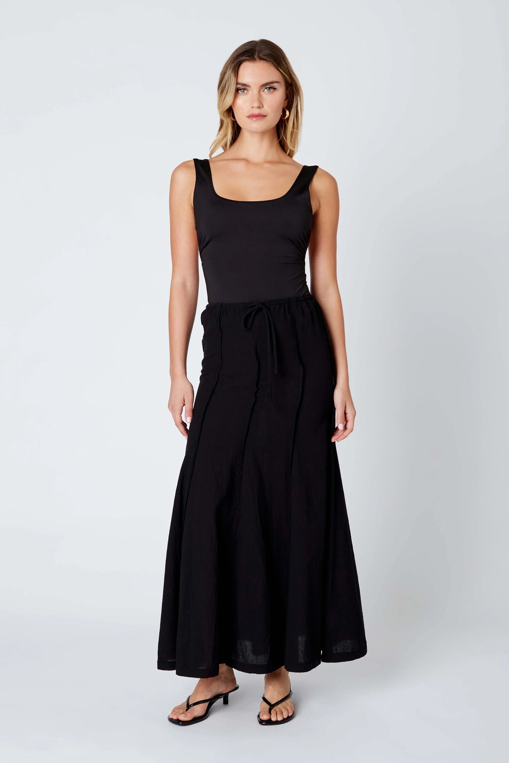 Linen Maxi Skirt