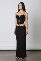 Bias Maxi Skirt