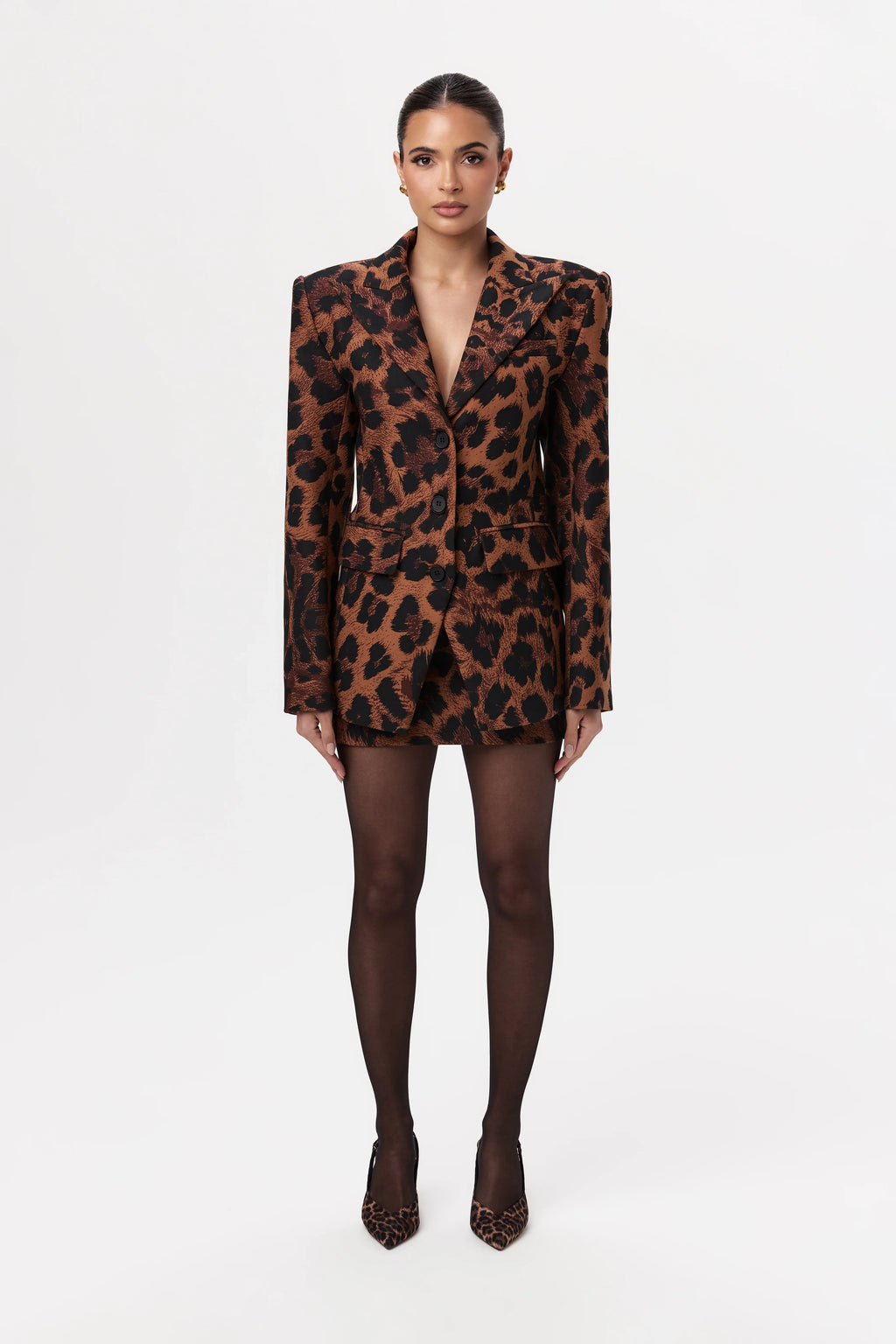 Suiting Mini Skirt