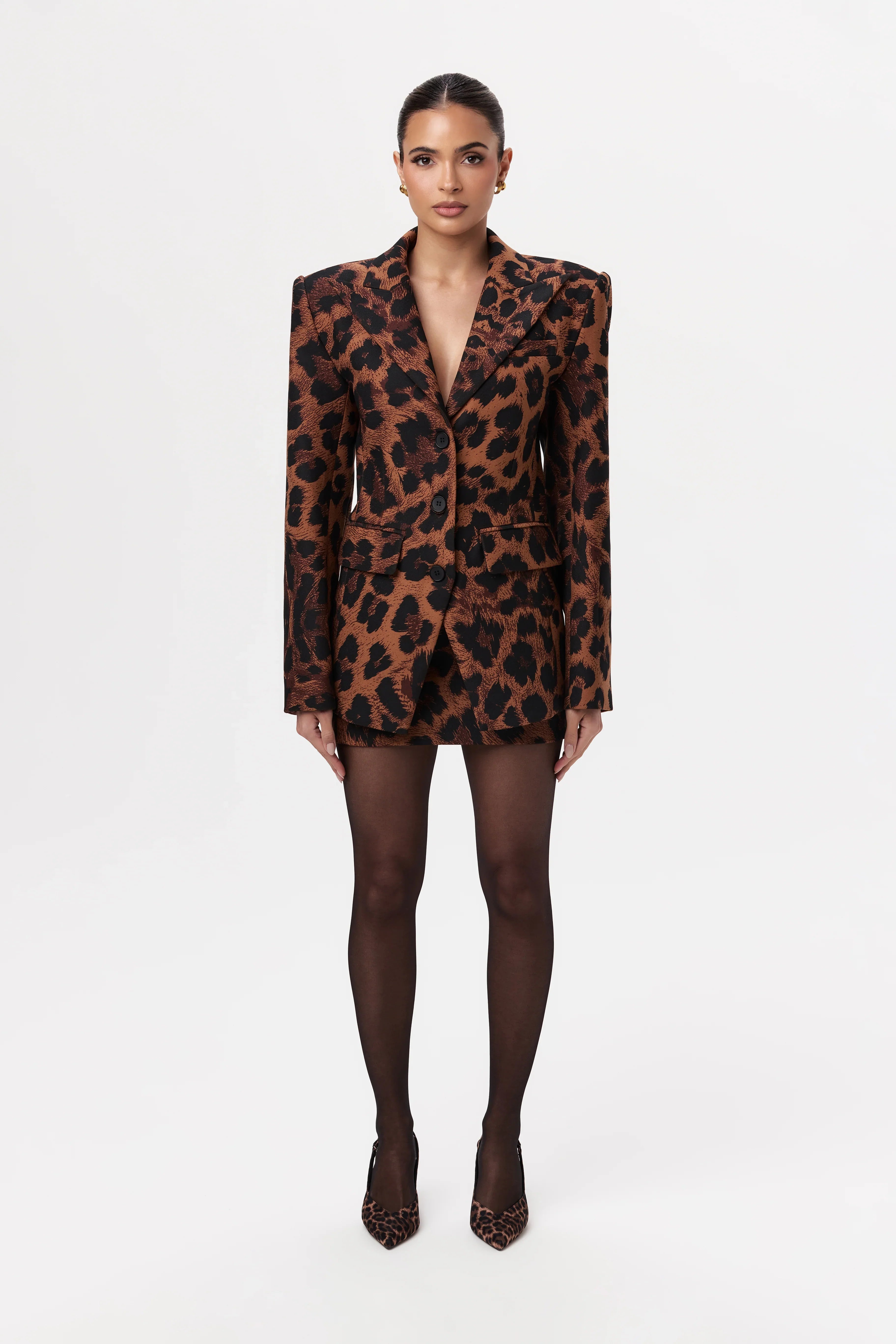 Suiting Mini Skirt