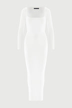 NW Square Neck Sculpt Maxi Dress