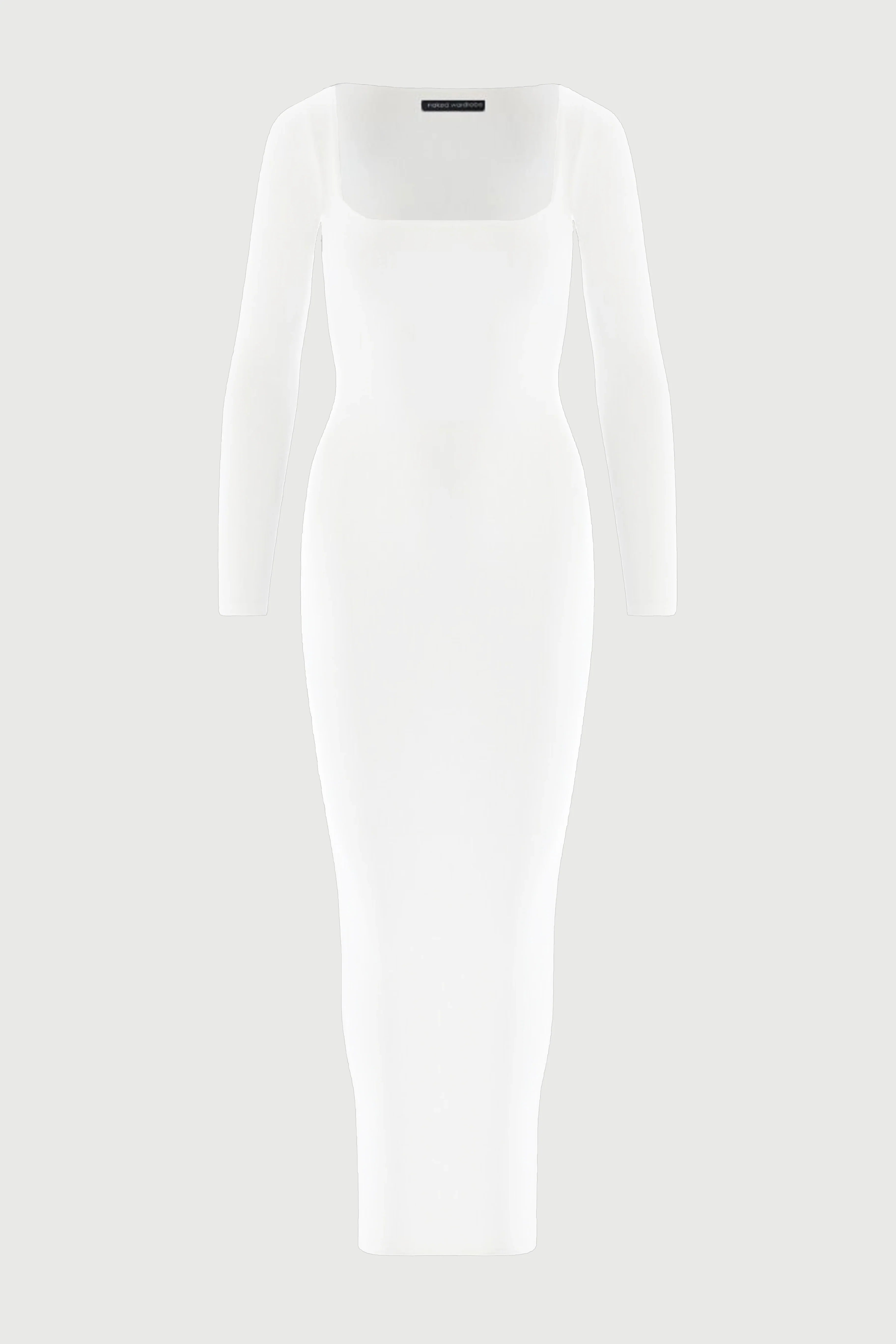 NW Square Neck Sculpt Maxi Dress