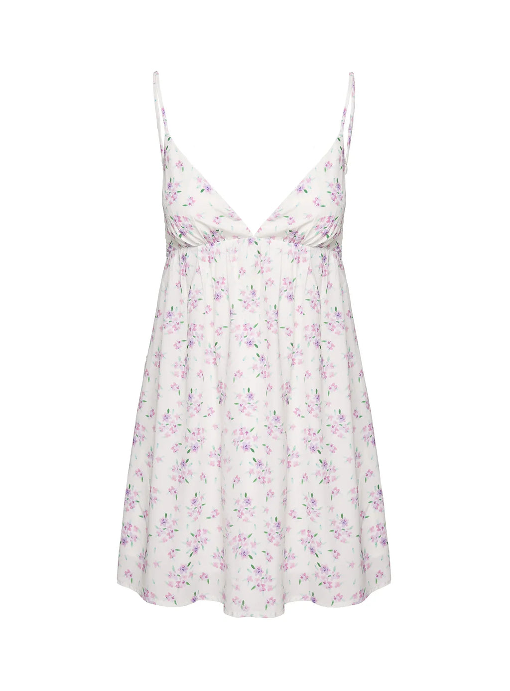 Koko Mini Dress Cream Floral