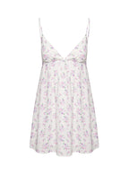 Koko Mini Dress Cream Floral