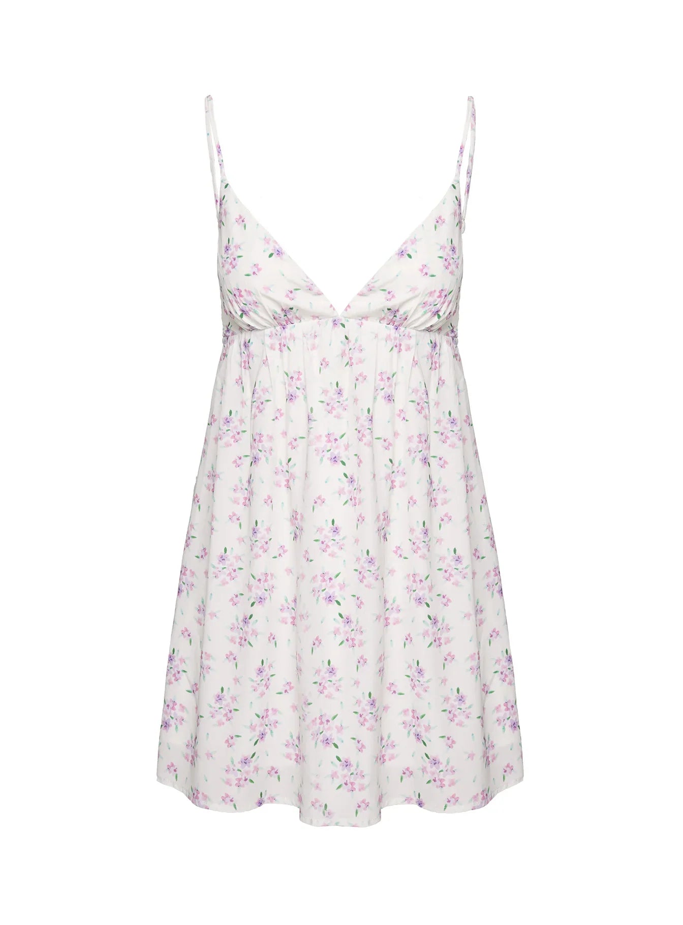 Koko Mini Dress Cream Floral