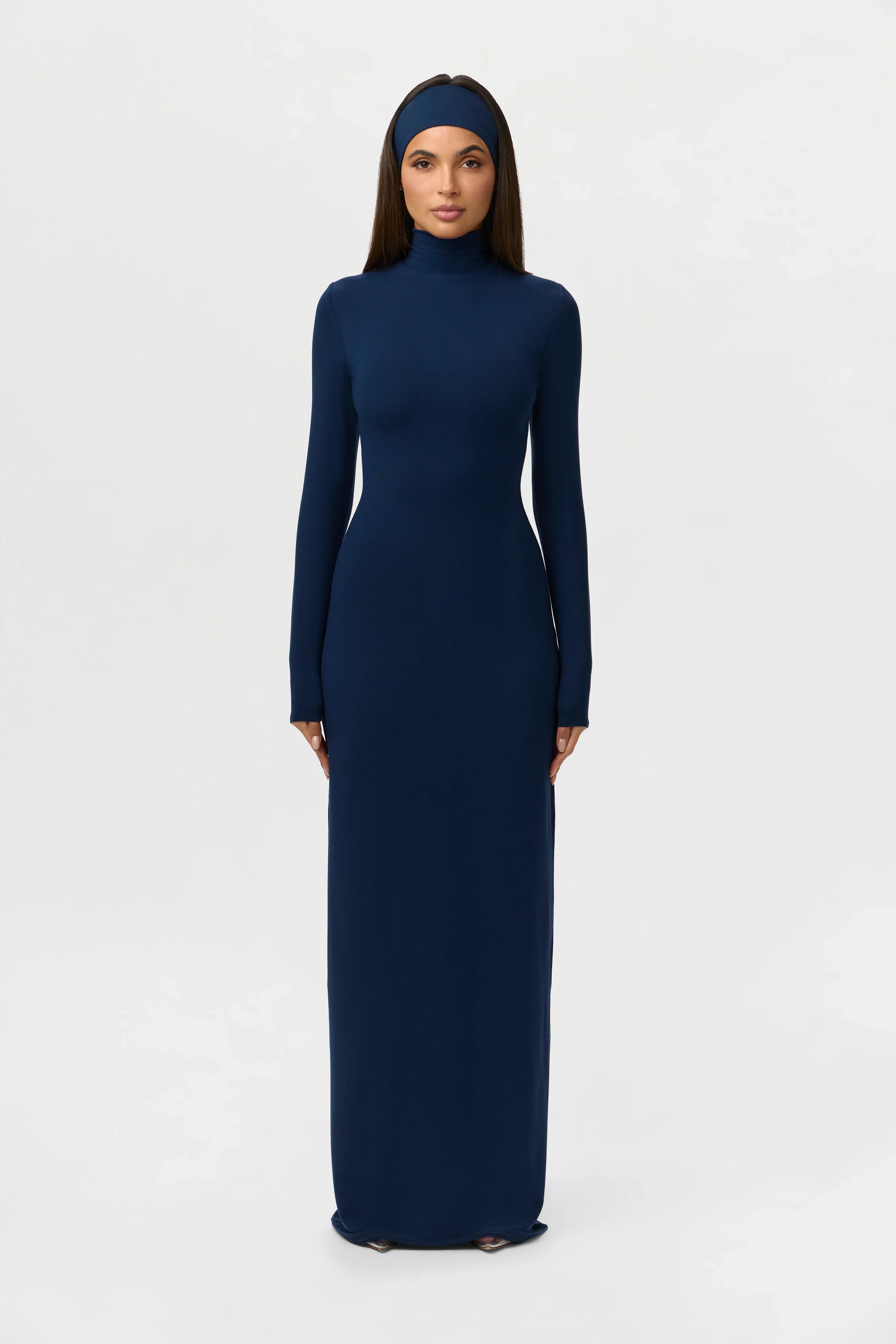 Butter Turtleneck Maxi Dress