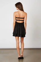 Twisted Keyhole Mini Dress