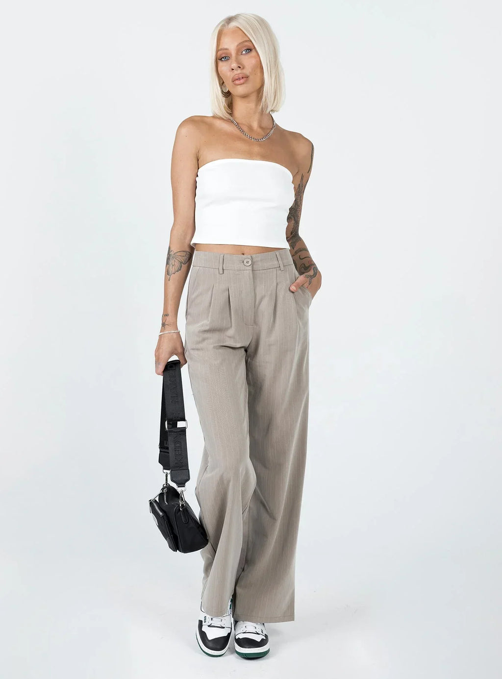 Archer Black Tailored Pants – Lower Impact Sustainable Essential