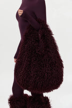 Faux Fur Plush Shoulder Bag