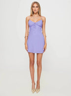 Emily Mini Dress Lilac