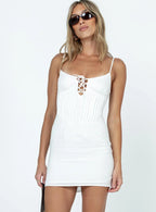 Selsey Mini Dress White
