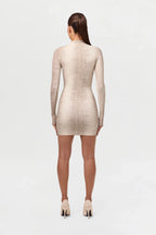 Naked Print Mini Dress