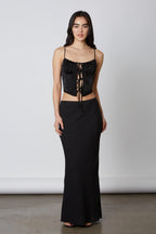 Bias Maxi Skirt