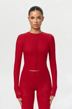 Stretch Lace Cardigan Top