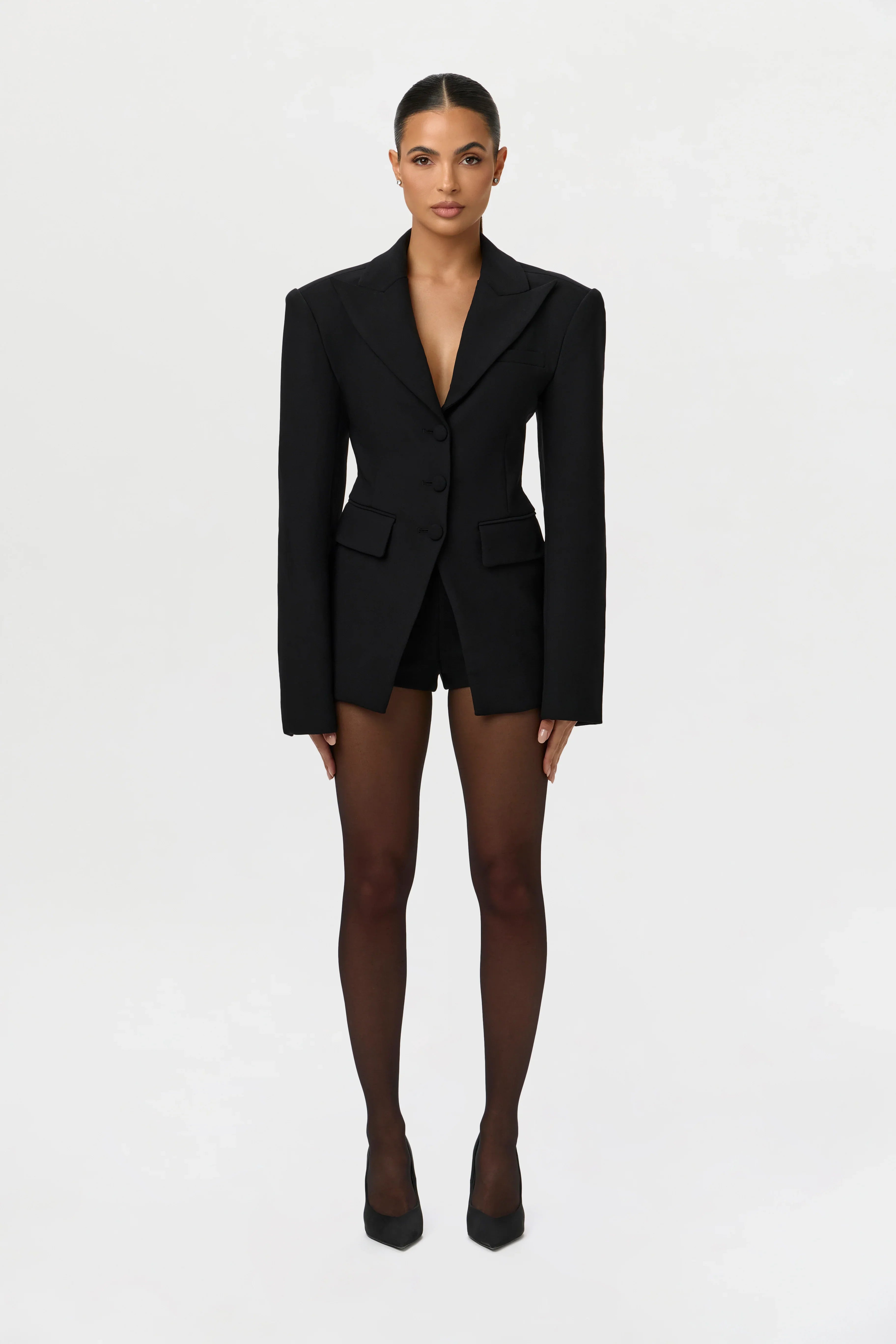 Suiting Hot Pants