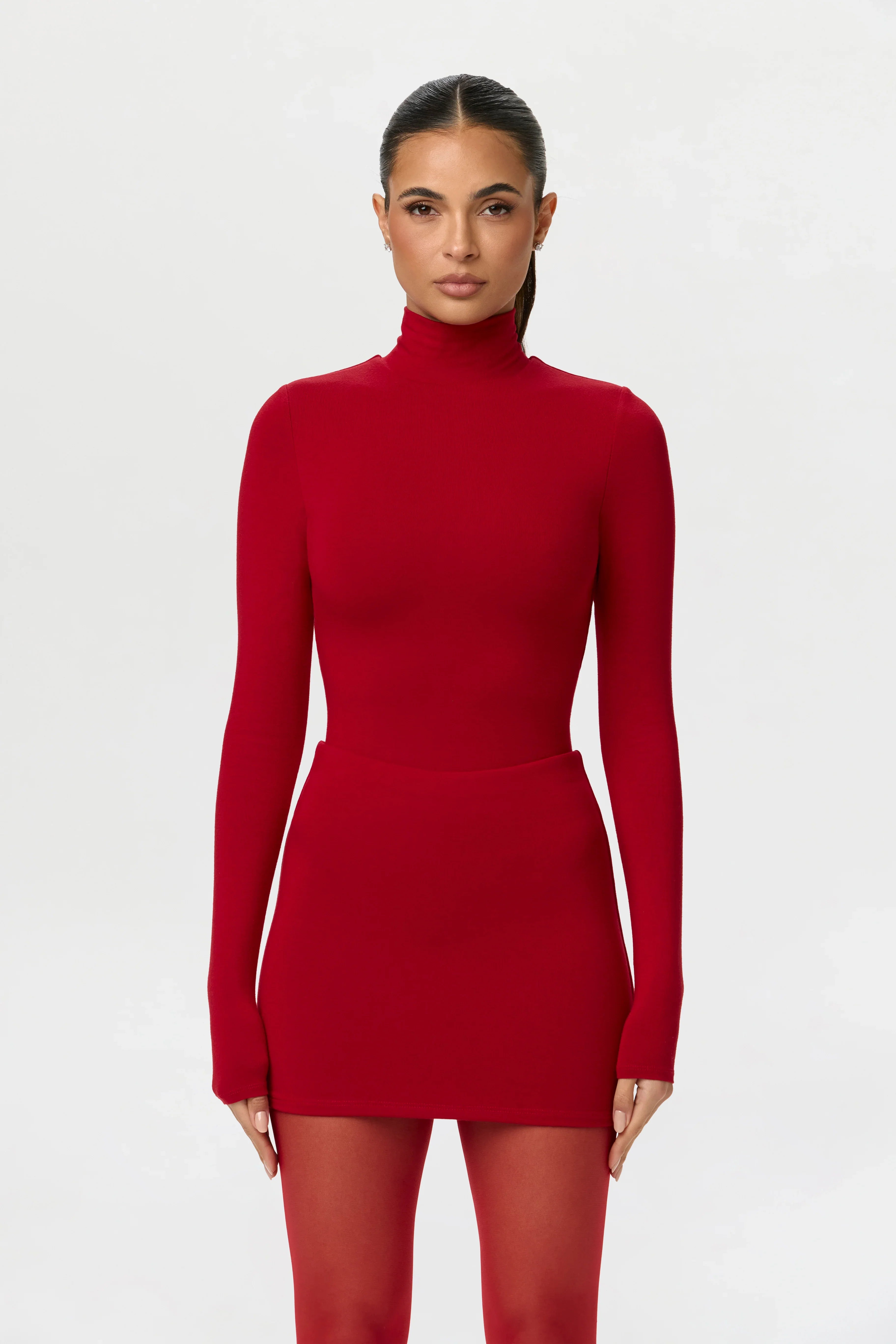 Butter Contour Mini Skirt