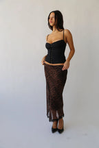 THE CAROLINE CORSET IN BLACK