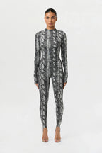 Naked Print Stirrup Legging