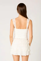 Peek-a-Boo Lace Tank