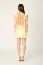Waterfall Ruffle Mini Dress