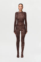Naked Print Tights